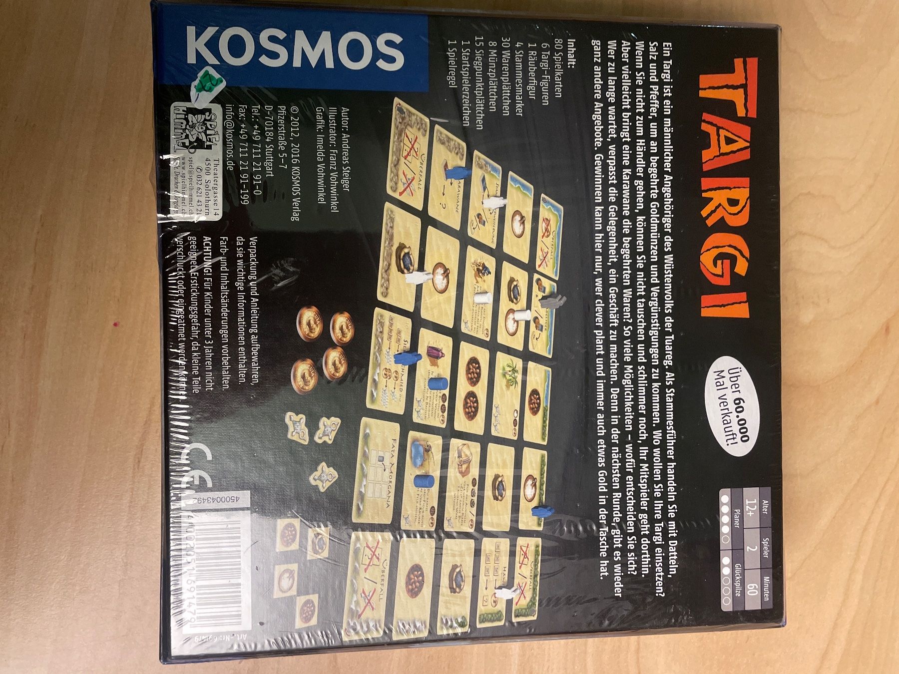 Jeux: Neues Kosmos Targi Spiel – Neuf avec emballage d'origine à Obergerlafingen par cabo4 1
