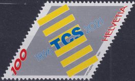 2021, Nr.1827 (TCS) postfrisch ** Eckige Marke !