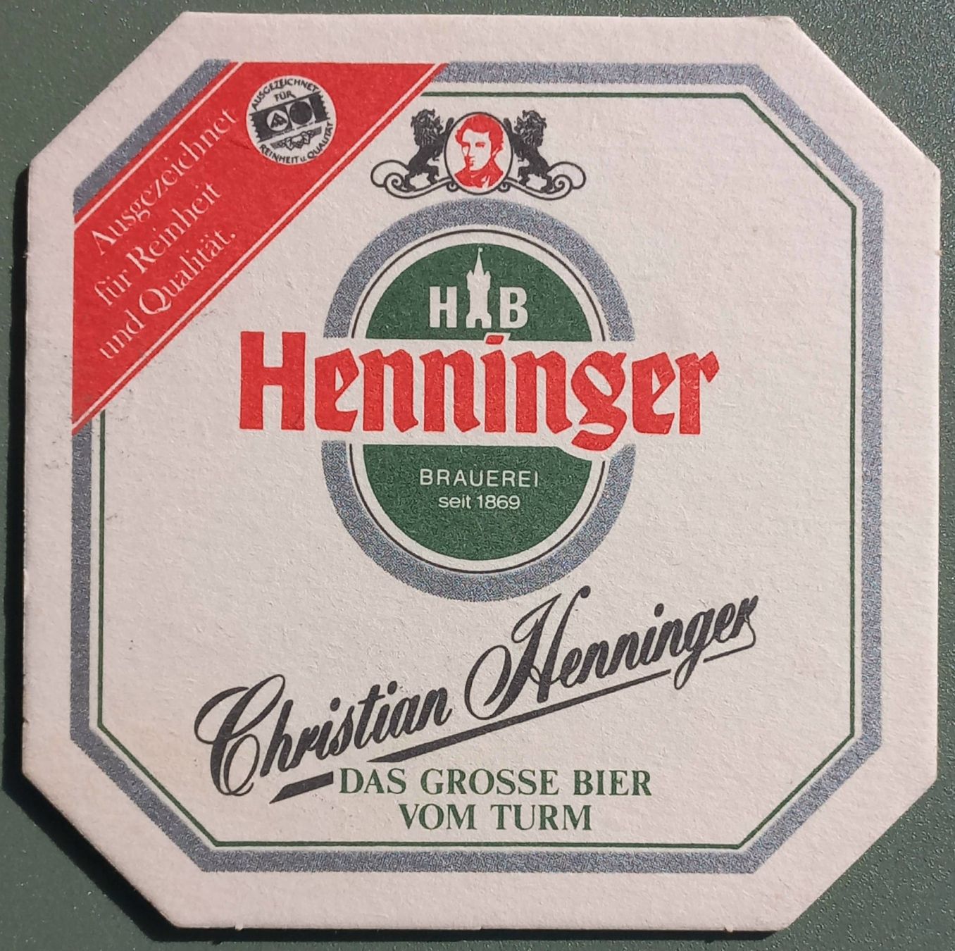 Sottobicchieri: Bierdeckel - Henniger - D - 80er Jahre – Usato da Niederuzwil venduto da lubimaja