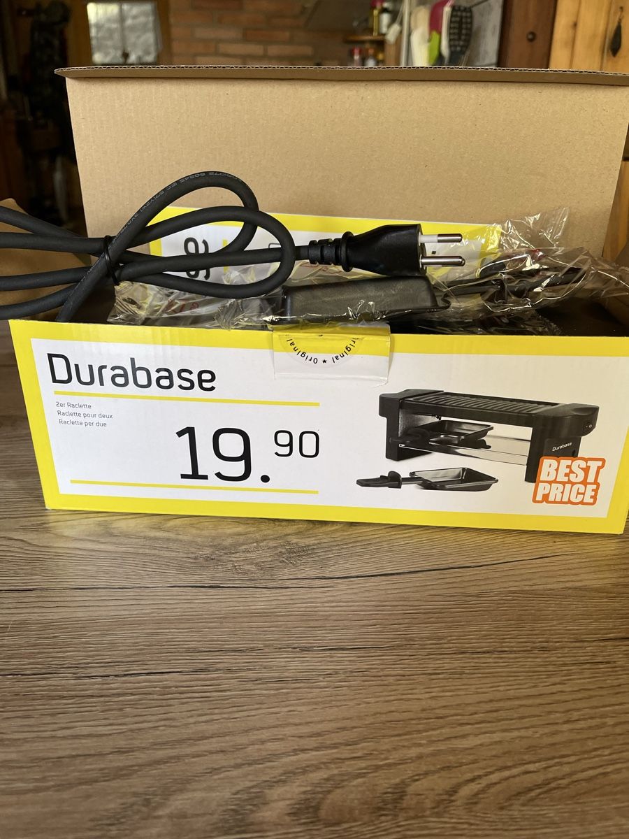 Durabase Elettrodomestici da cucina: Racletteöfeli Durabase ungebraucht – Nuovo (secondo la descrizione) da Fahrni b. Thun venduto da ams_56jv