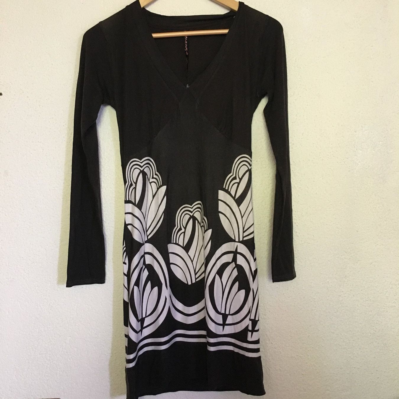 Vestiti: LOTUS Kleid, Gr.M, braun/weiss – Usato da Arni AG venduto da Mimo007
