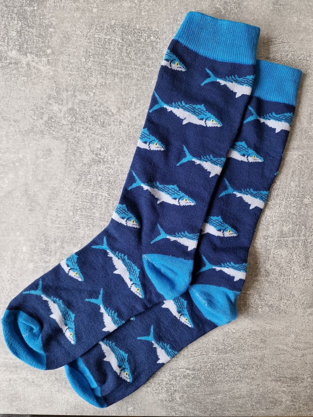 Socken: Socken Fisch / Socken Thunfisch – Neu und originalverpackt aus Winterthur von andrekeller95