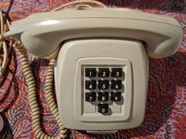Telefon AUTOPHON BT1-39.282 beige guter Zustand