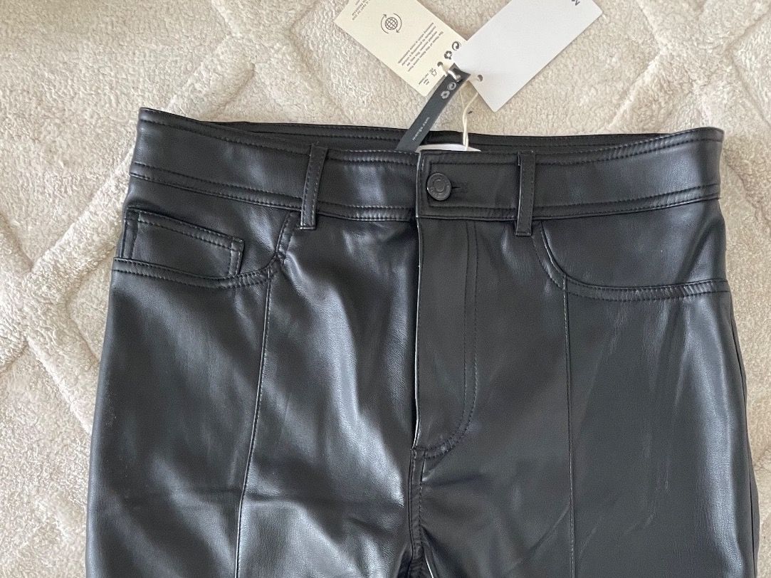 Mango Hosen: MANGO Kunstleder / Business Hose Gr 40 NEU – Neu und originalverpackt aus Savigny von linda2402 1