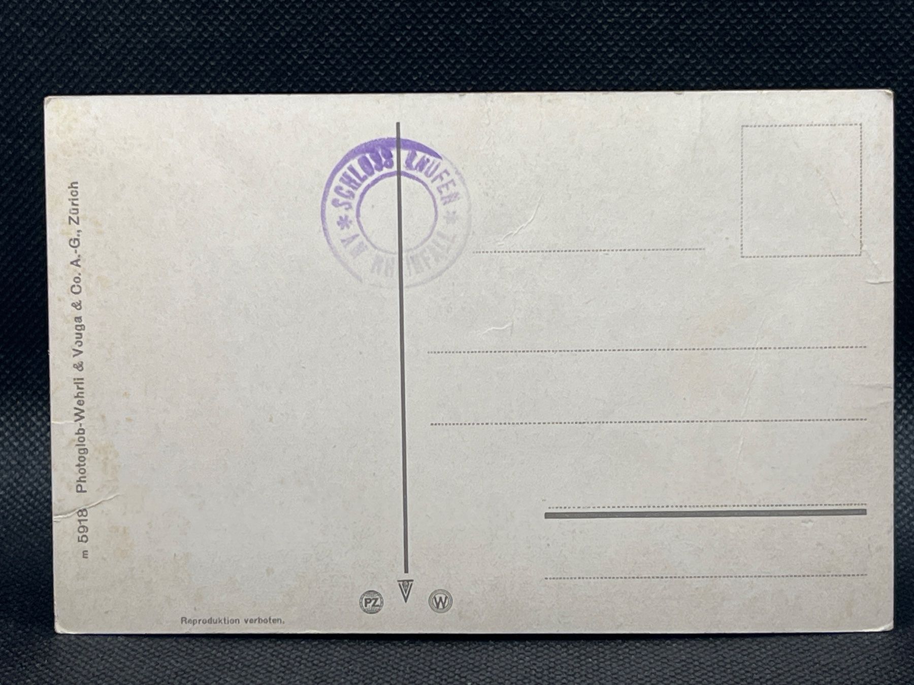Cartoline postali: Rheinfall – Usato da Widnau venduto da Brusi9 1