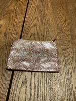 Glitzer Clutch "Get Ready", Kosmetiktasche, rosé