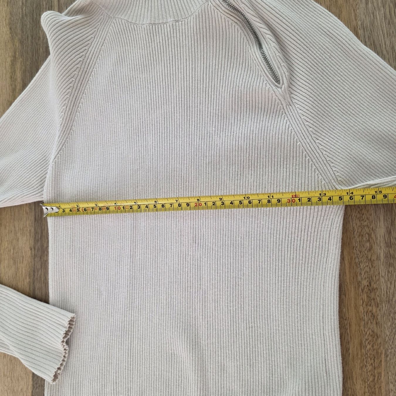 Stradivarius Maglioni & Felpe: Stradivarius Ripppullover beige Reissverschluss Grösse L – Nuovo (secondo la descrizione) da Rheinsulz venduto da Gilea 6