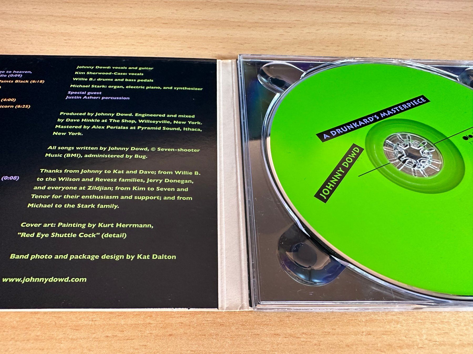 CD: Johnny Dowd – A Drunkard's Masterpiece – Usato da Rikon im Tösstal venduto da Alpenmutz 2