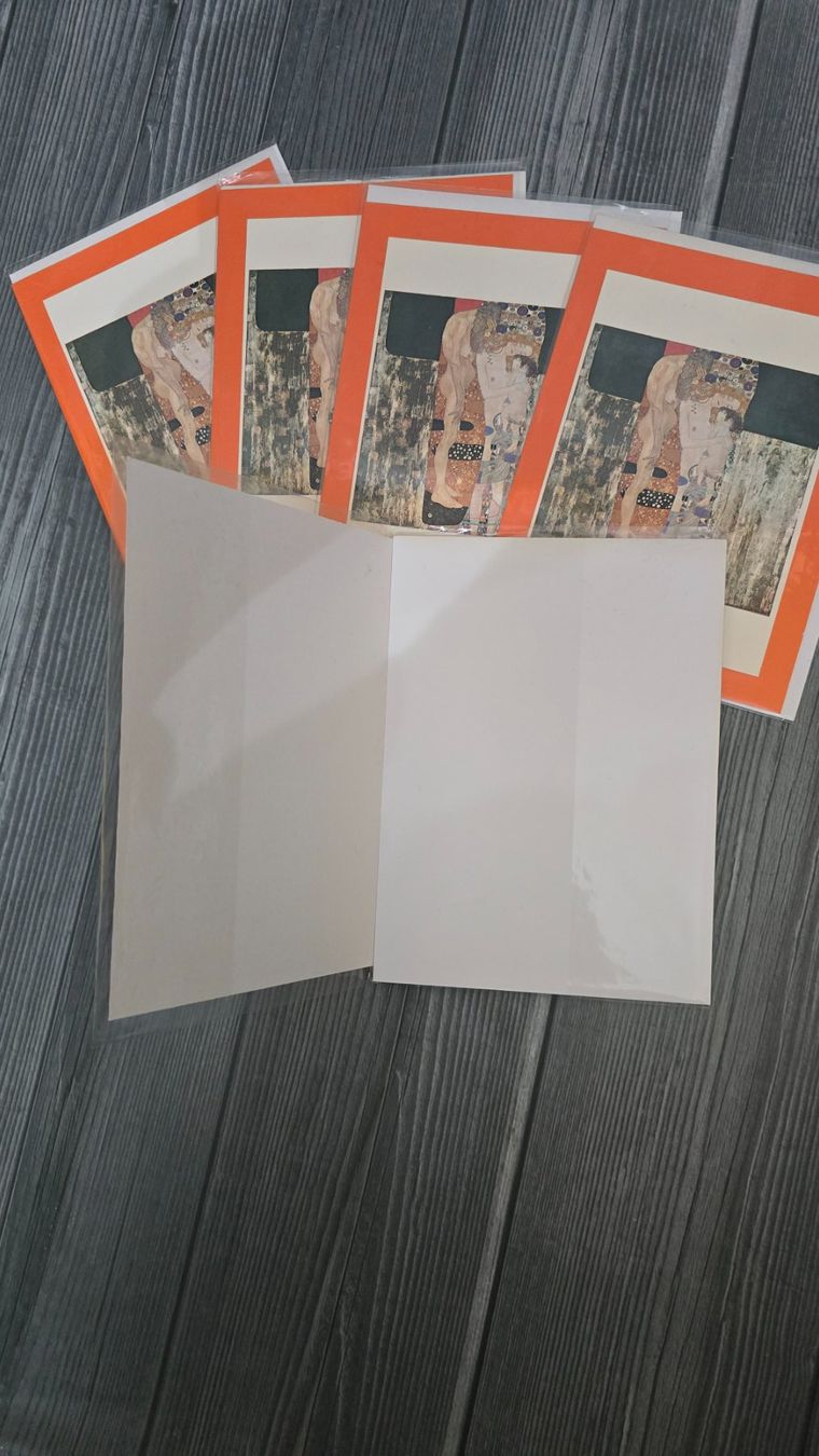 Cartoline: Kunst Grusskarten - Gustav Klimt Kunstkarten "Mutter & Kind" – Nuovo (secondo la descrizione) da Thalwil venduto da VitaMini 2