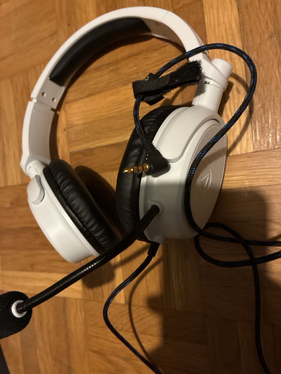Kopfhörer: Casque audio blanc avec microphone occasion – Gebraucht aus Semsales von R.zz_llo7 1