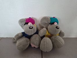 2 graue Diddl Mäuse