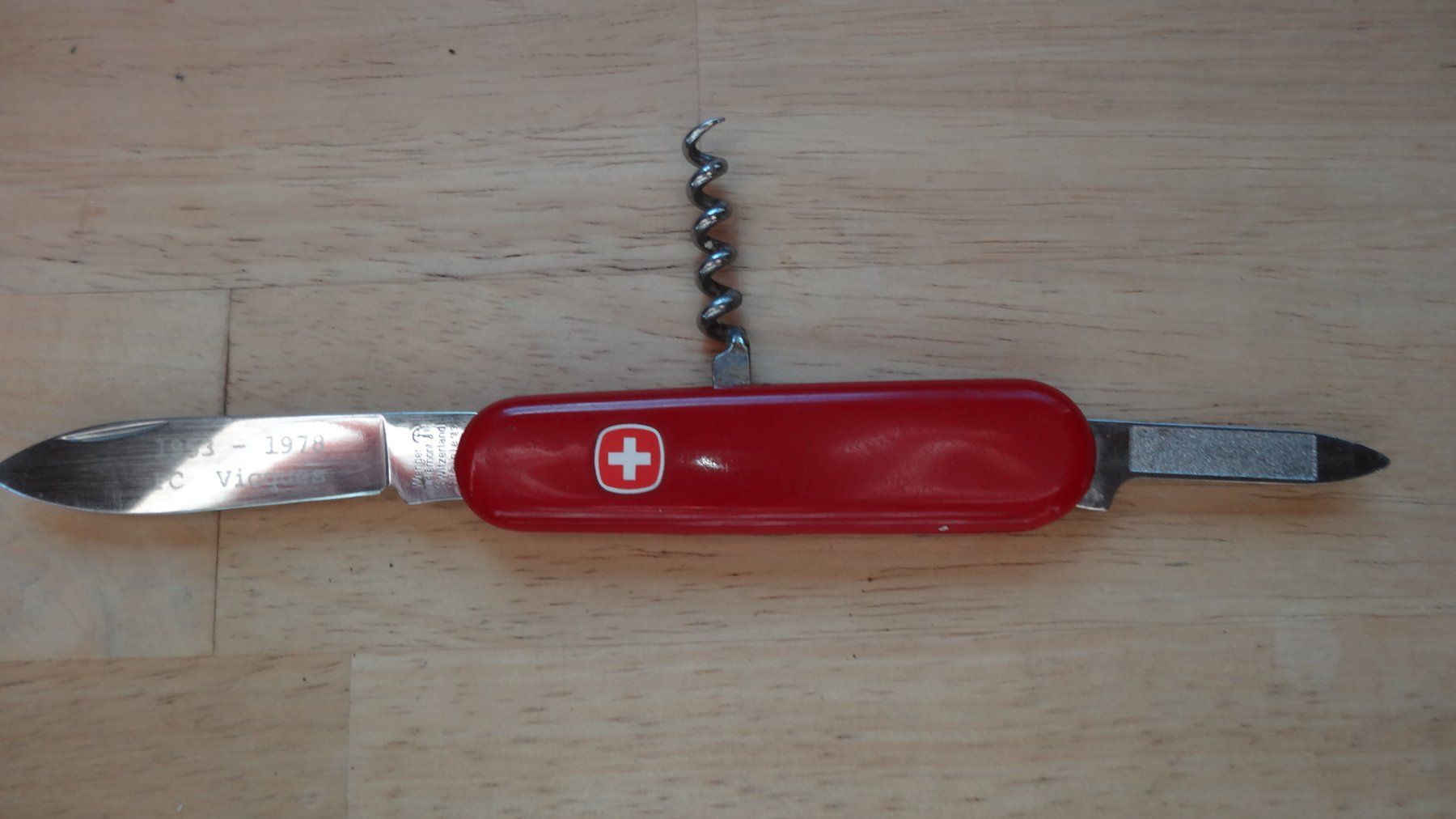 Wenger Taschenmesser: Couteau  wenger FC Vicques – Gebraucht aus Rebeuvelier von falcon58 1
