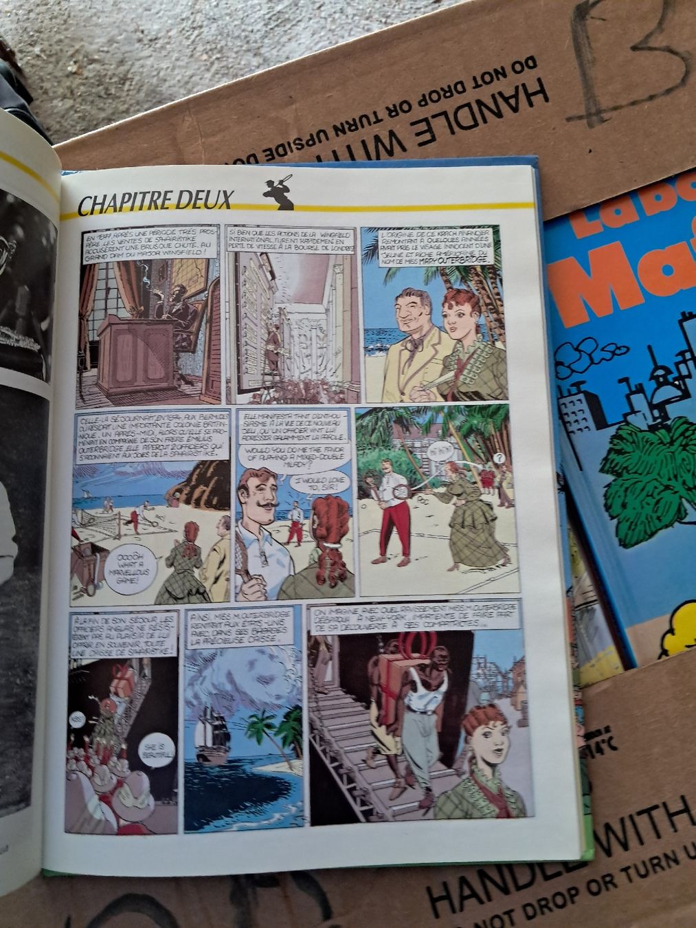 Fumetti: Bd La fabuleuse épopée du tennis – Usato da Le locle venduto da juliensaran 2