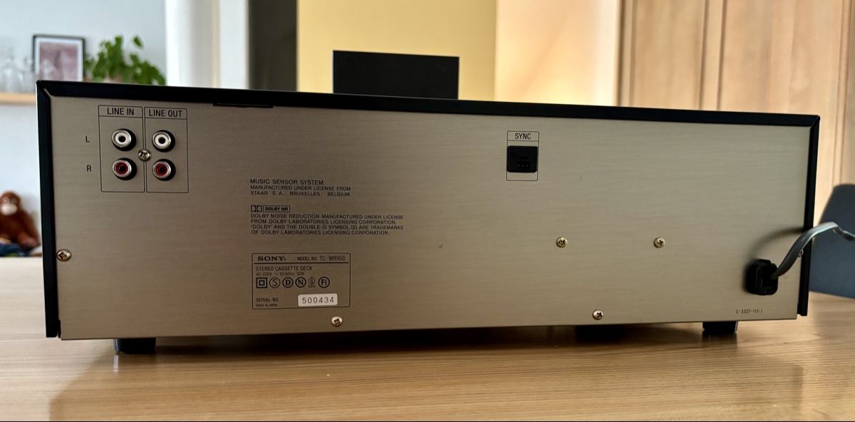 Sony Bandmaschinen: Tape Sony TC WR 950 – Gebraucht aus Schaffhausen von Transistor 5