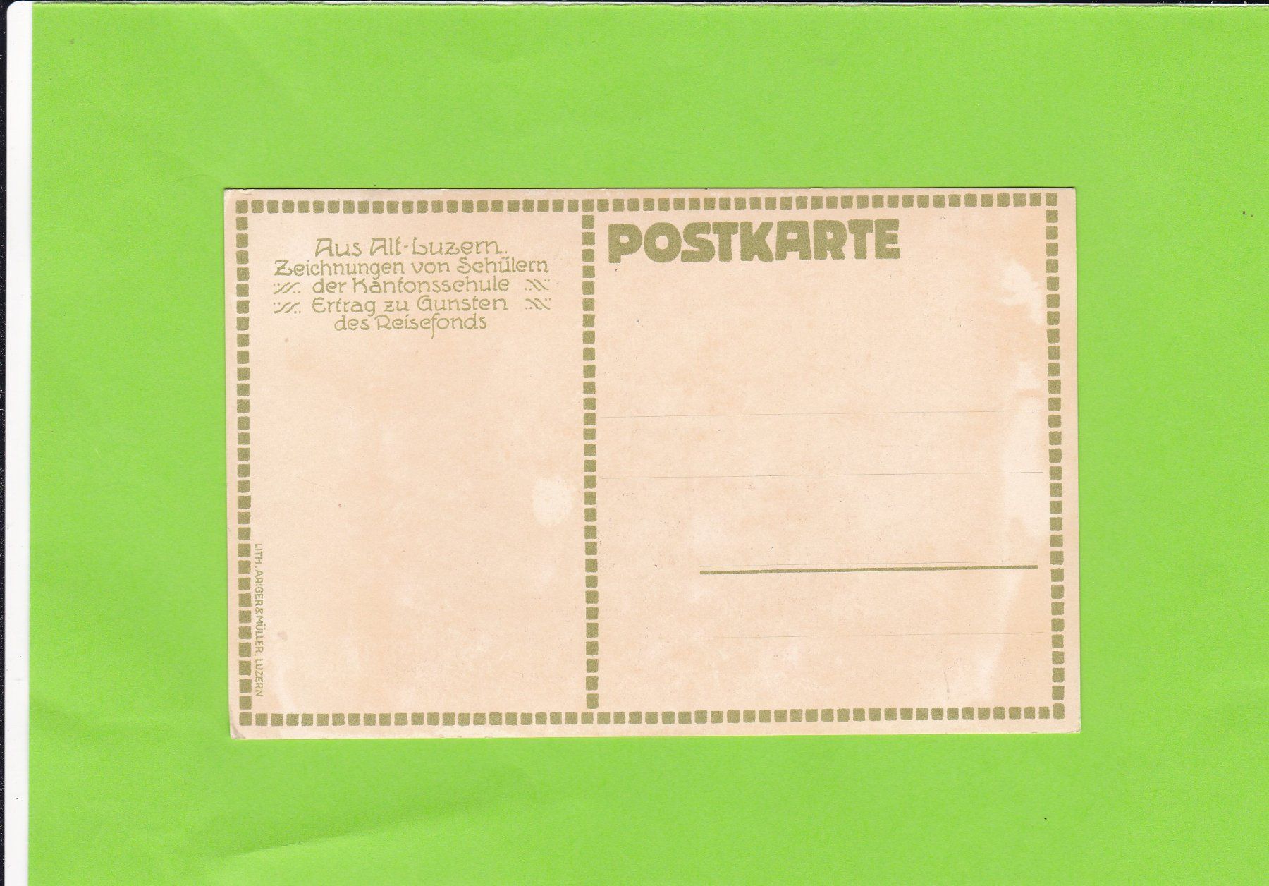 Cartoline postali: Nölliturm-Luzern – Usato da St. Peterzell venduto da neckertal 1