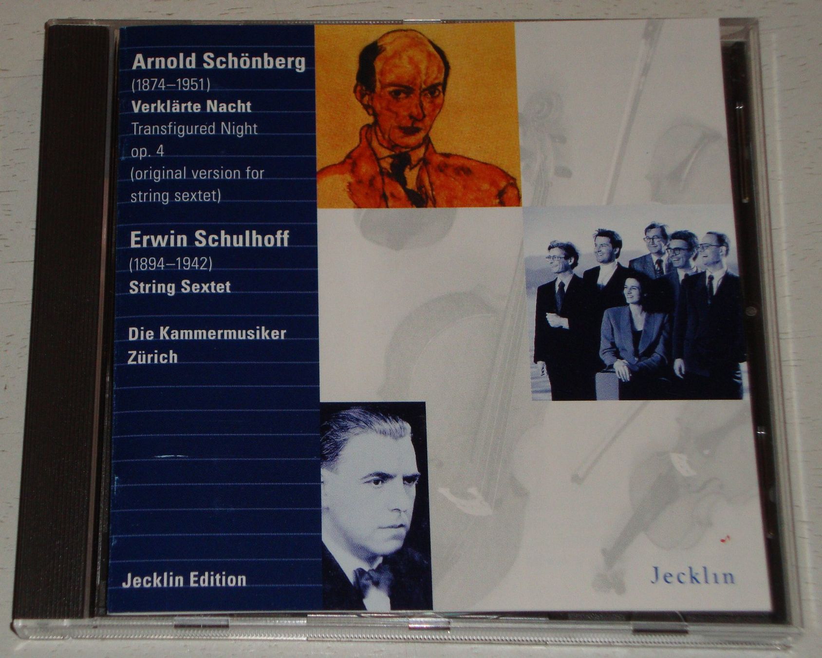 CD: Arnold Schönberg- Transfigured Night, Erwin Schulhoff-String – Usato da Engelberg venduto da margol 5
