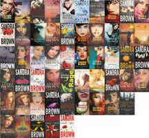 54 Thriller-Romane von Sandra Brown, grosse Sammlung