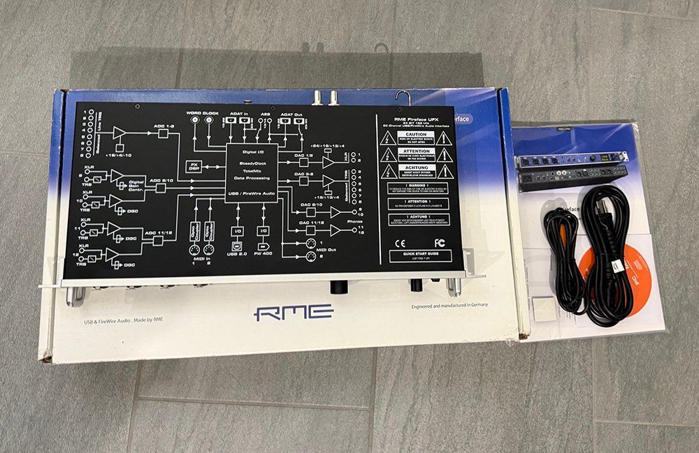 RME Studioequipment: RME Fireface UFX I Audio-Interface – Gebraucht aus Buchrain von NZXQROP