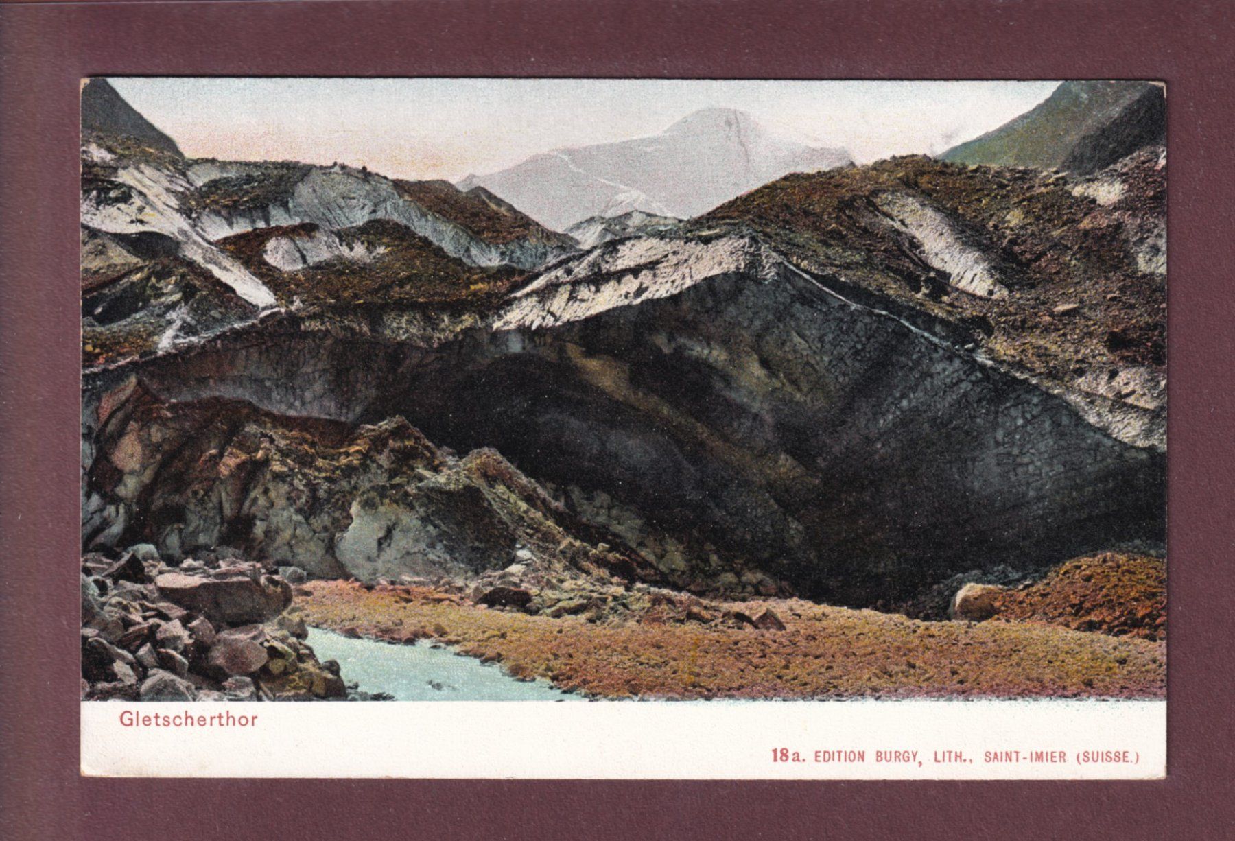 Cartes postales: GLETSCHERTHOR – D'occasion à Pully par nicecards