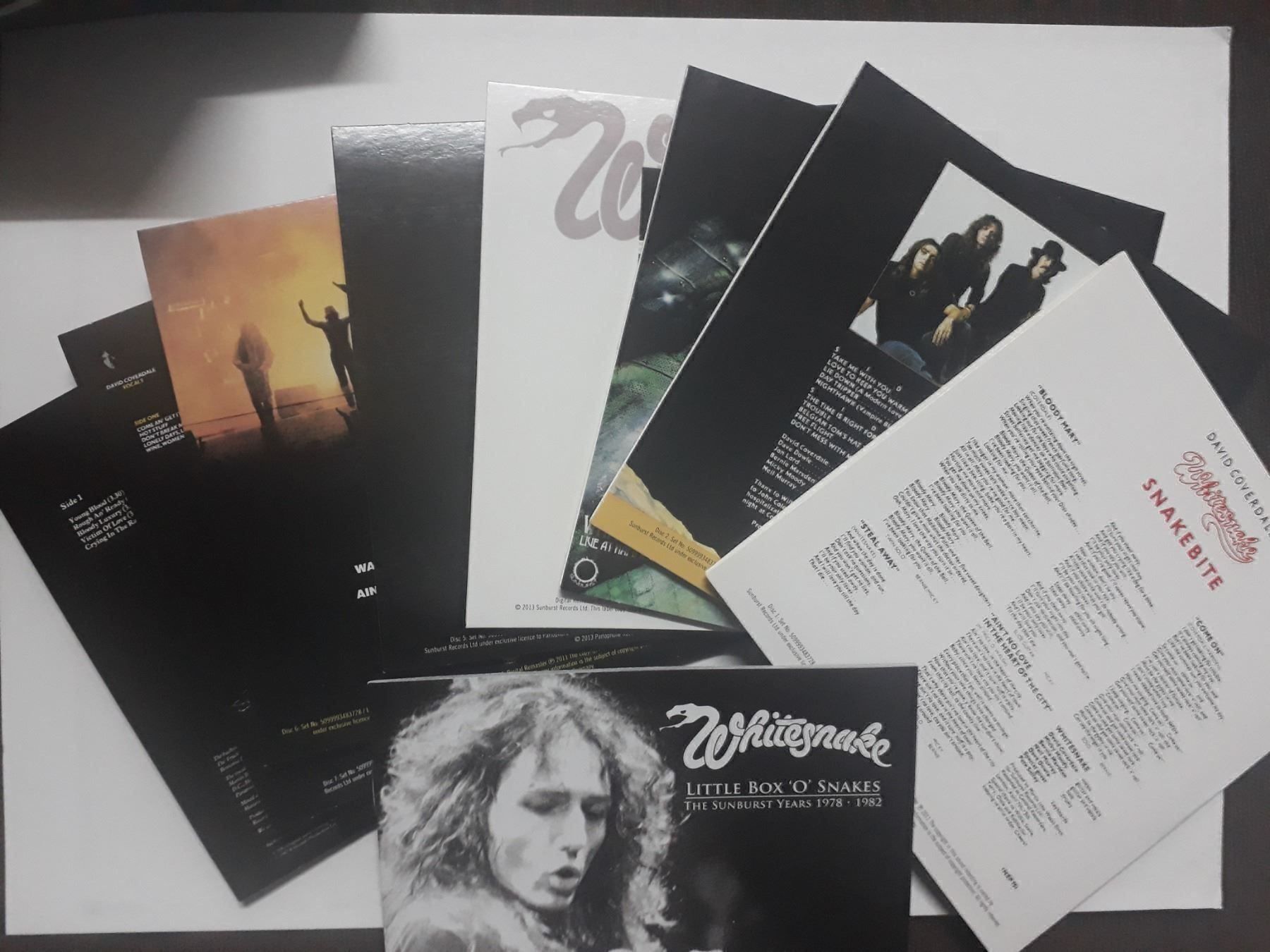 CD: WHITESNAKE Little Box "o" Snakes 8CD Box – Nuovo (secondo la descrizione) da Belp venduto da B7L0 4