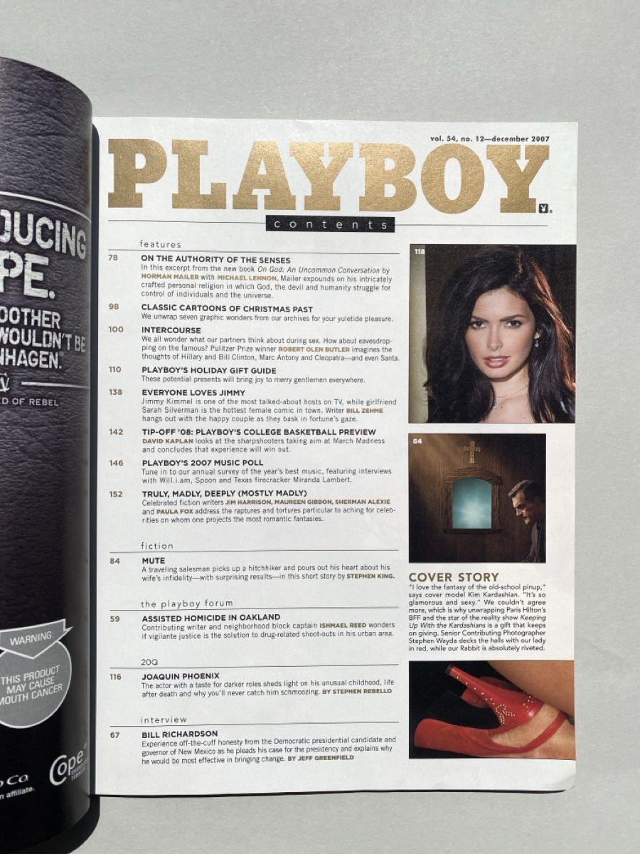 Zeitschriften & Magazine: PLAYBOY U.S.   KIM KARDASHIAN December 2007 – Gebraucht aus Zürich von  1