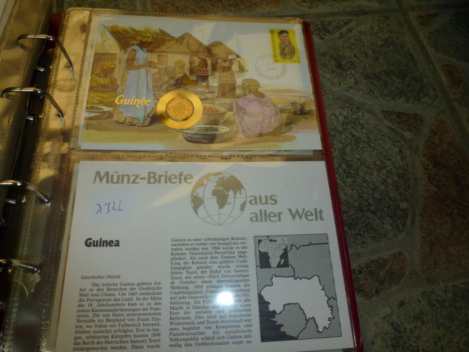 Tutti le monete: Münzbrief Guinea – Usato da Olten venduto da Disc-Verkauf