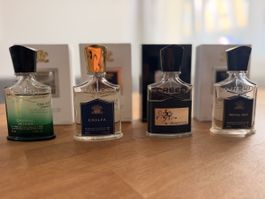 4 Creed Parfums Set Original Vetiver Erolfa Aventus Oud