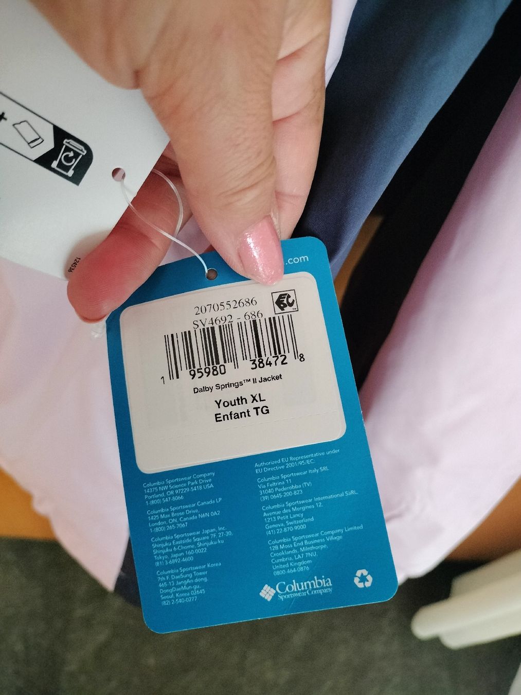 Columbia Jacken & Mäntel: Columbia Omni-Tech Jacke 158 NEU – Neu und originalverpackt aus Gordevio von LadyTicino 3