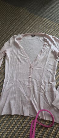 Damen Strickjacke rosa BECK Cashmere Grösse S guter Zustand