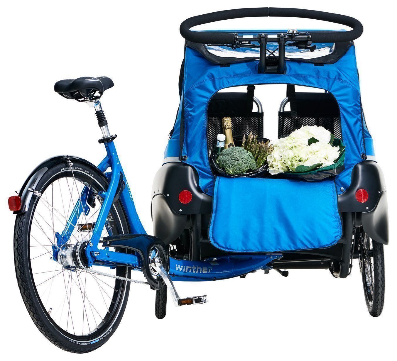 Winther Biciclette: NEU Winther E-Kangaroo Luxe "LUPO Edition" 25 km/h – Nuovo e nell'imballaggio originale da Winterthur venduto da LUPO-Bikes 4