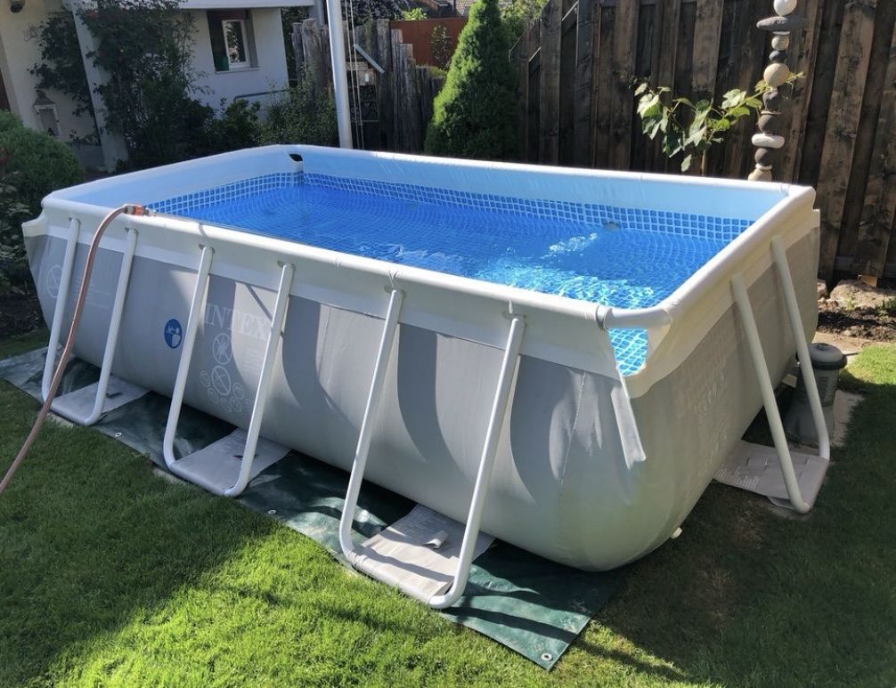 Intex Schwimmbad: Intex Pool Prism Frame Pool 300 x 175 x 80 cm – Gebraucht aus Waltenschwil von pipapo71 2
