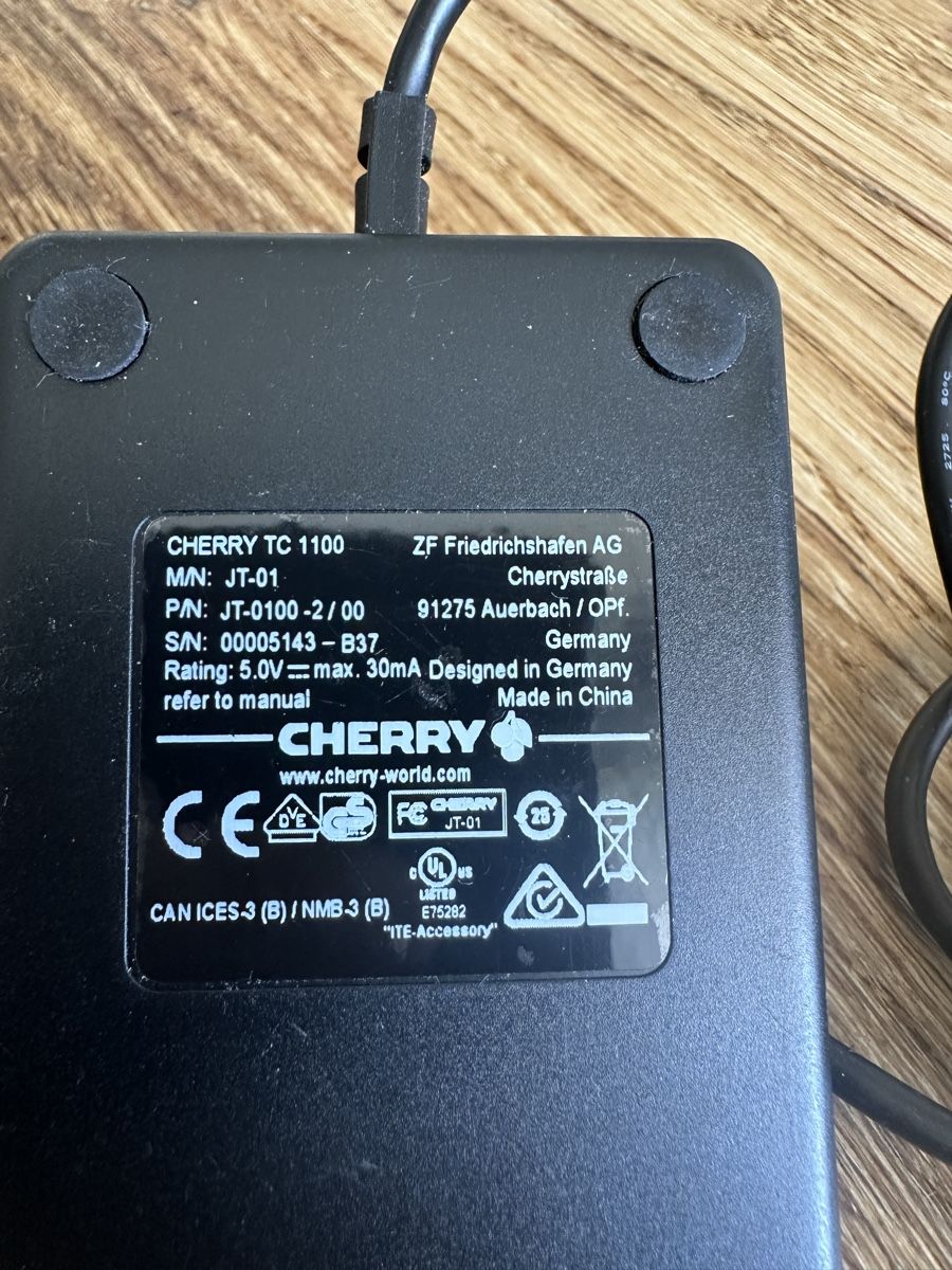 Lecteurs de cartes: Kartenlesegerät Cherry TC – D'occasion à Zell LU par TinuR480 2