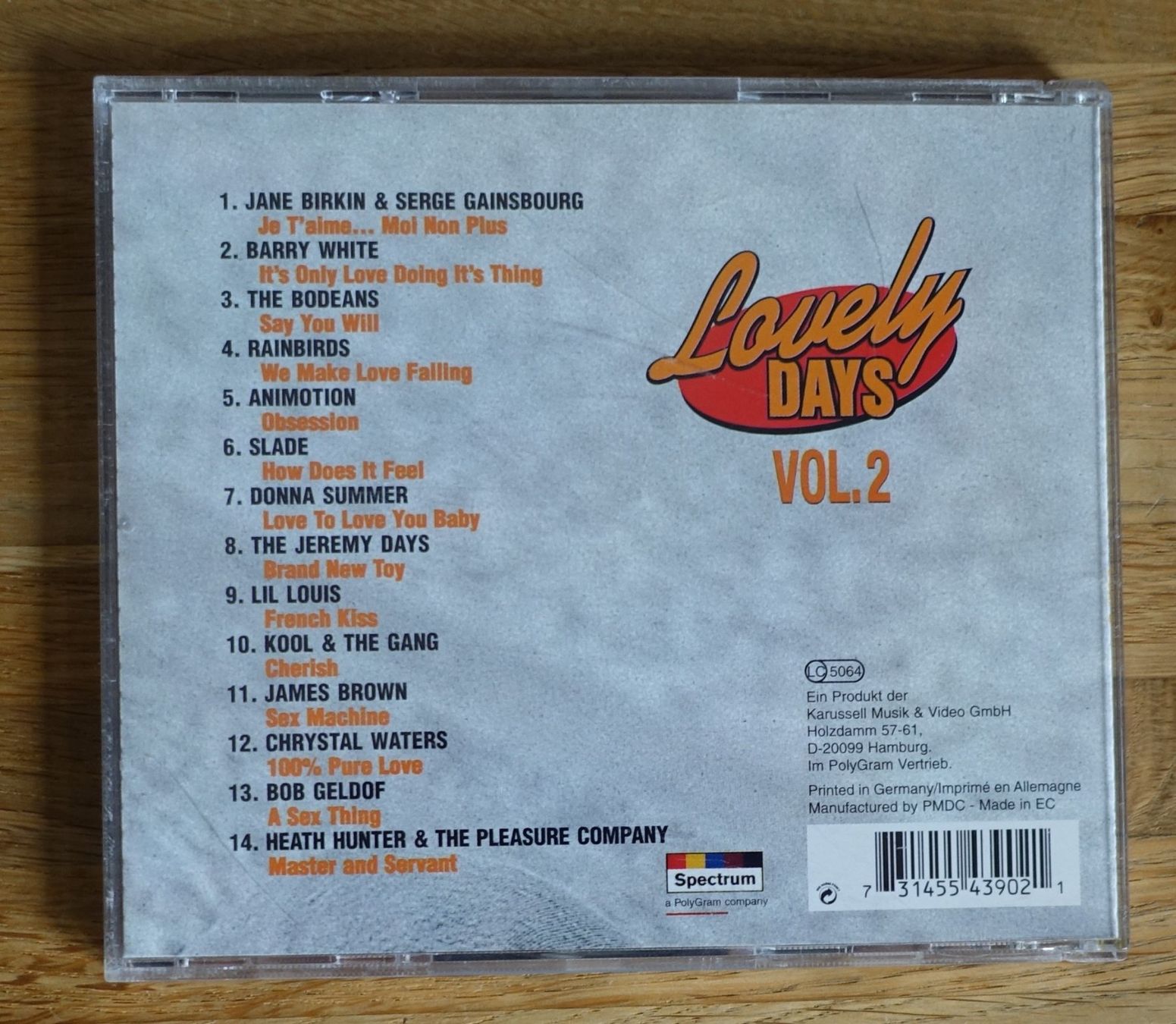 CD: Lovely Days Vol.2 - F8 – Usato da Sessa venduto da fraenklishop 1