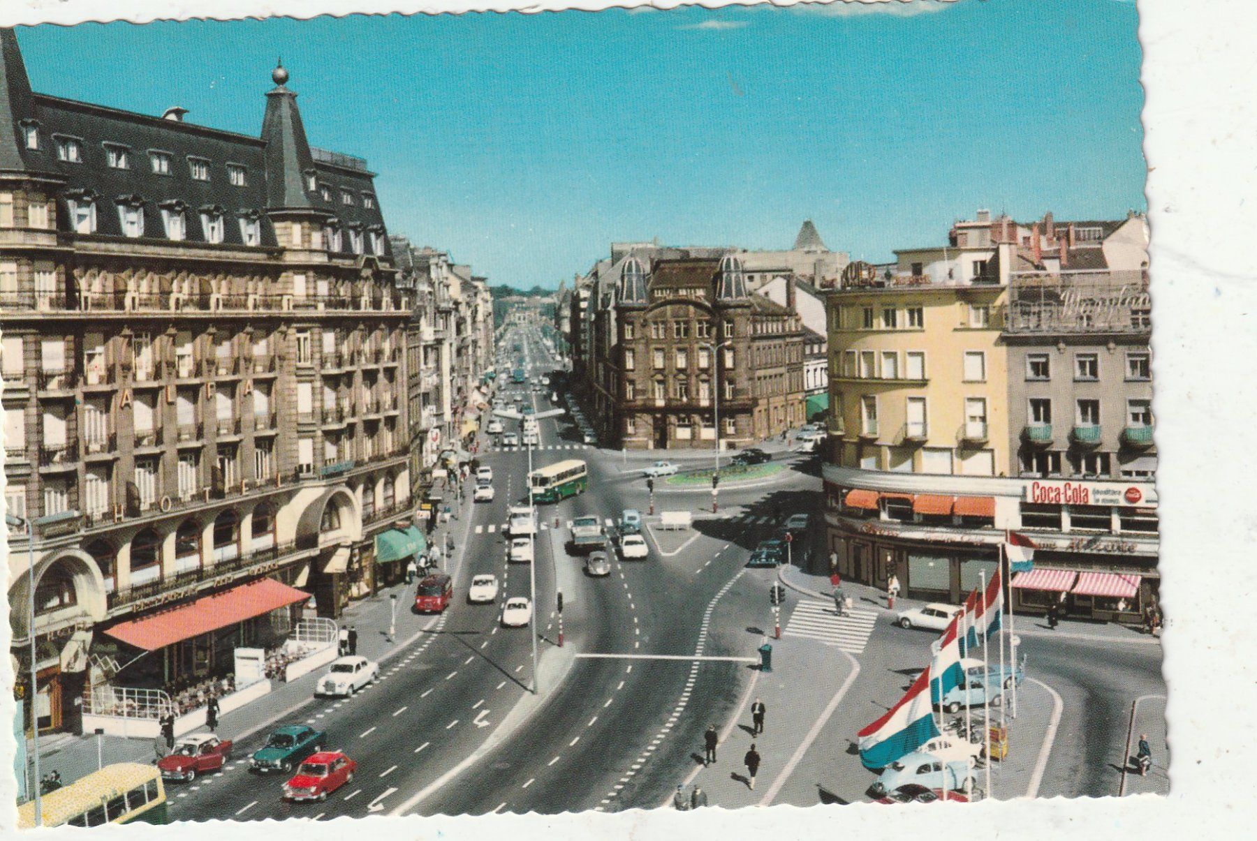 Cartoline postali: Luxenburg Zentrum – Usato da Lumbrein venduto da made02