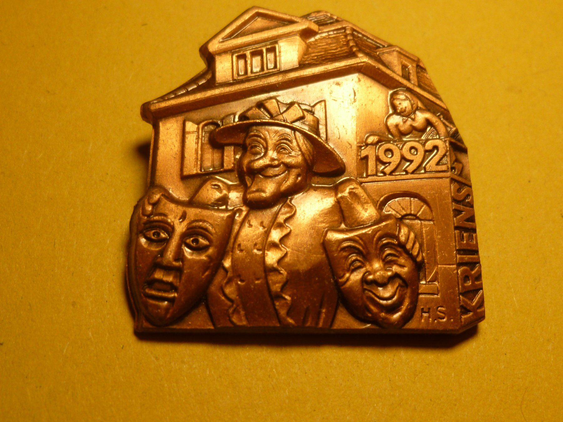 Placchette & Badge: KRIENS 1992 BRONZE – Usato da Ried (Muotathal) venduto da Mandarin02
