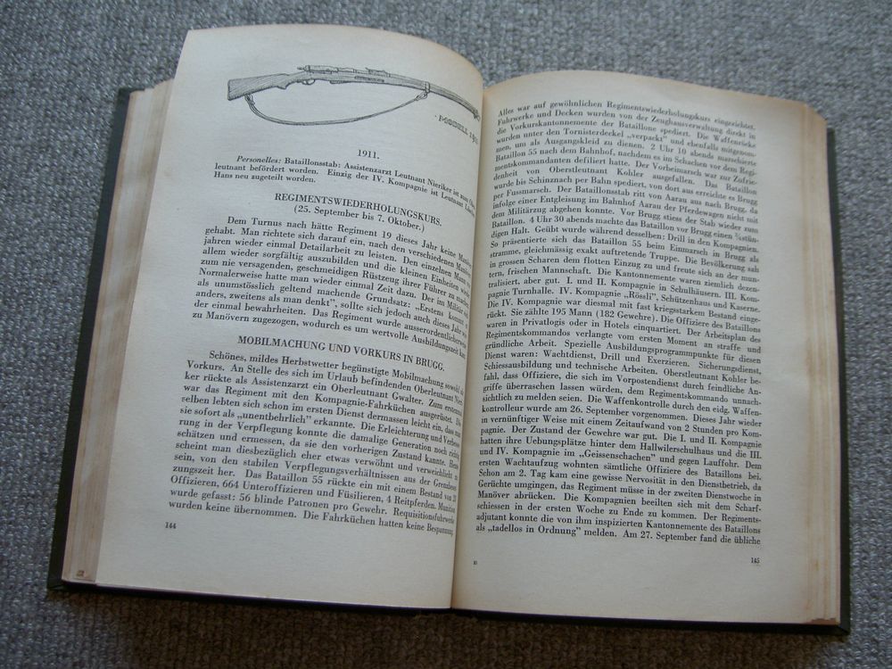 DENKSCHRIFT ZUM 50 J. BESTEHEN DES FÜS.BAT. 55 18741924 Kaufen auf