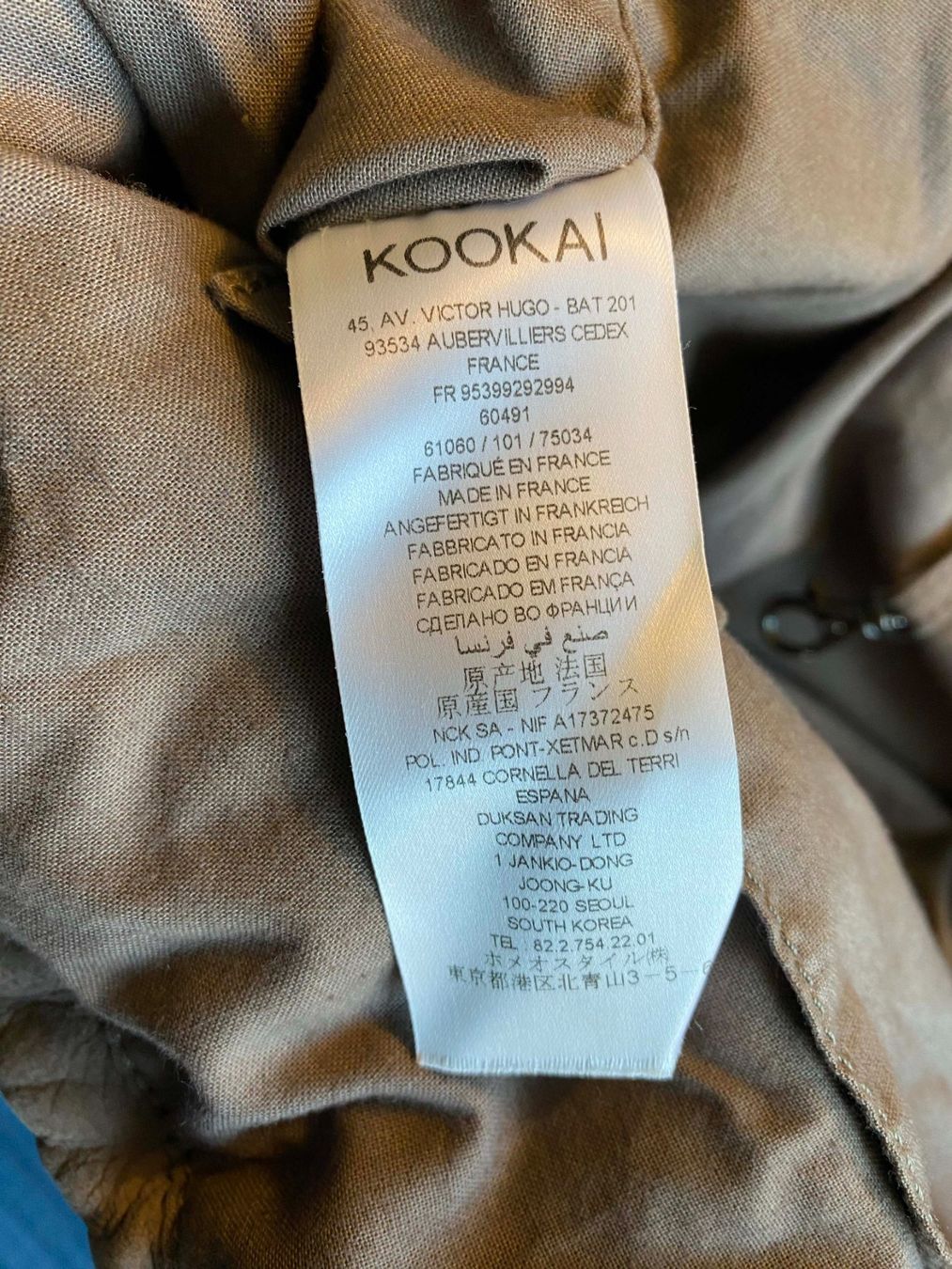 Kookai Borse da donna: Wildleder Tasche Marke Kookai – Usato da Erschwil venduto da r.kuery1 5