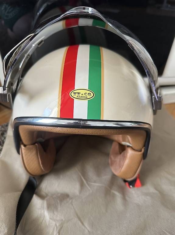 Caschi & visiere: Motorradhelm Offengesicht retro – Usato da Luzern venduto da claiudiu