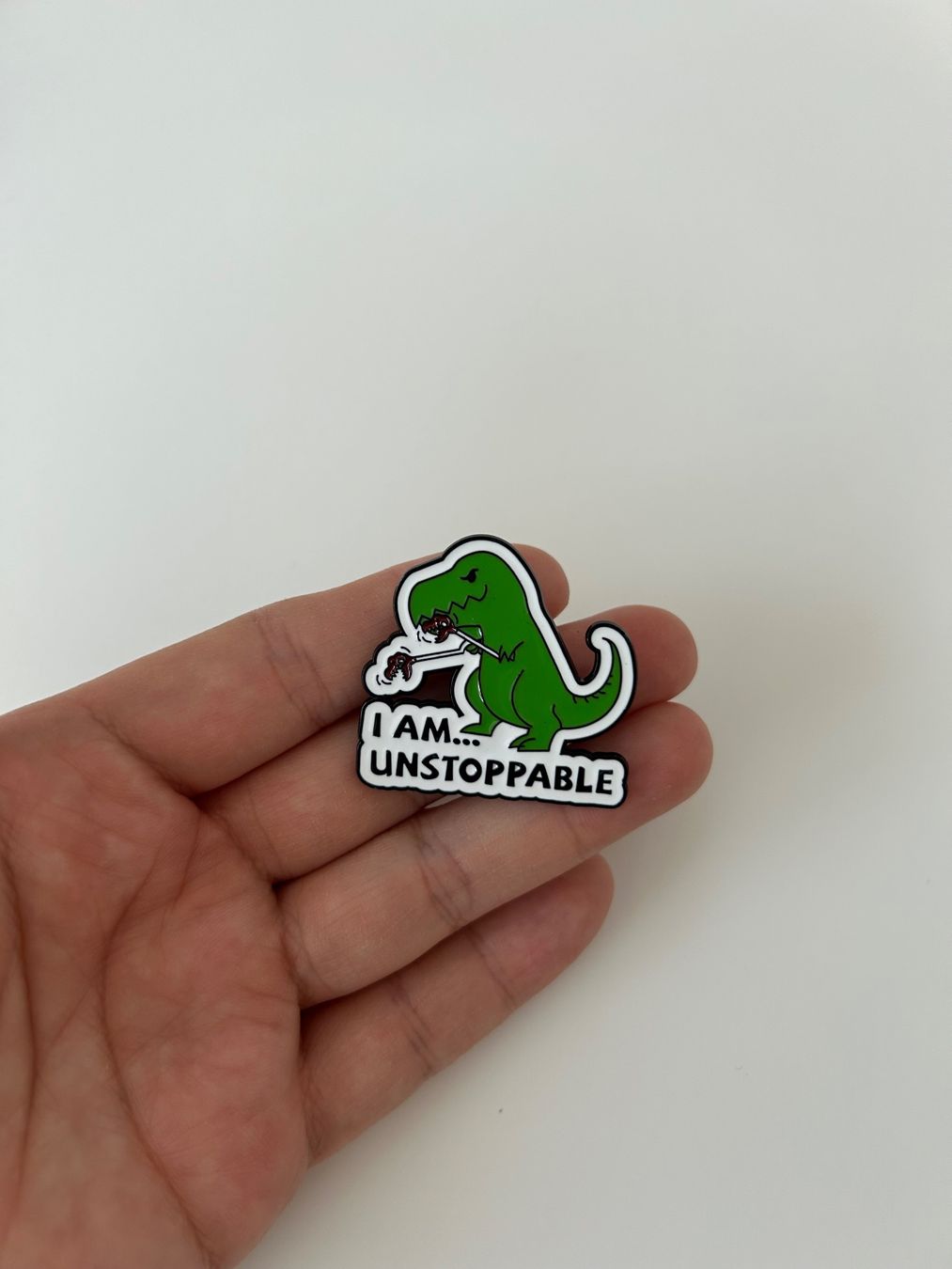 Placchette & Badge: Pin - unstoppable Dinosaurs - New – Nuovo (secondo la descrizione) da Basel venduto da lau_982w 2