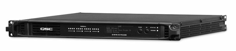 Qsc Amplificatori: Q I/O FRAME 8 FLEX QSC DSP Frame 8 Modular AES67 Q-SYS – Usato da Rothenburg venduto da BildundTon
