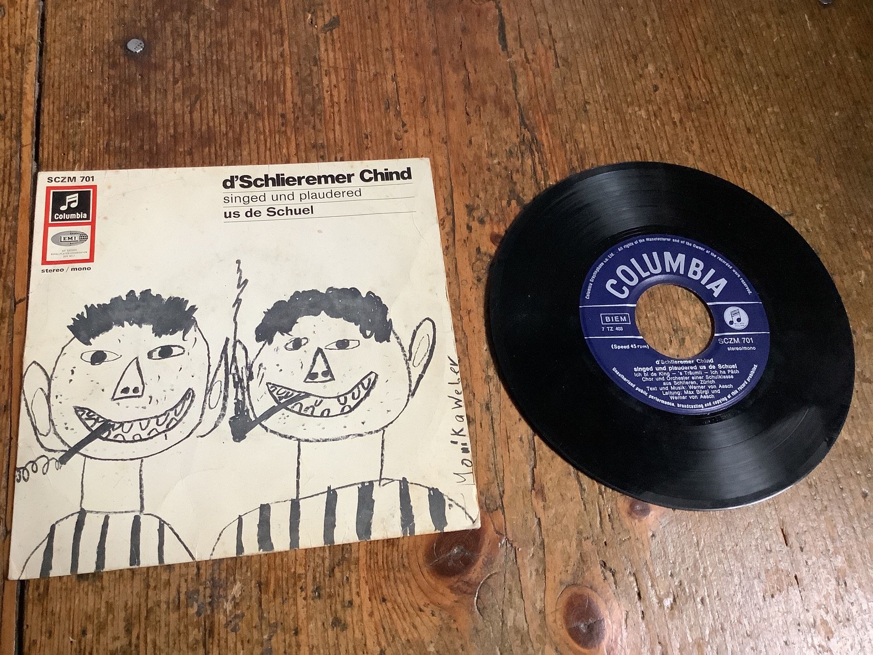Dischi in vinile: D'Schlieremer Chind singed und plaudered us de Schuel – Usato da Flaach venduto da Monisoldshop 2