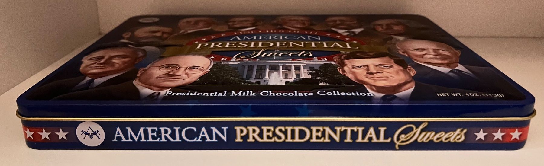 Altro in Decorazioni & Accessori: Tin box with American Presidents – Nuovo (secondo la descrizione) da Lausanne venduto da NYC67 2