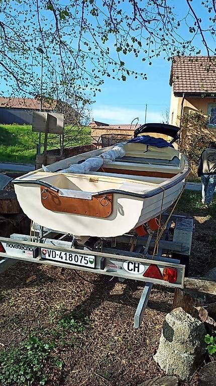 Darragh Boats Boote: Ensemble complet: Barque Darragh 14 + Remorque + Équipements – Gebraucht aus Semsales von Peyj