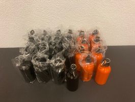 Restposten Trinkflaschen aus Alu, 24 Stück, 3dl, gemischt