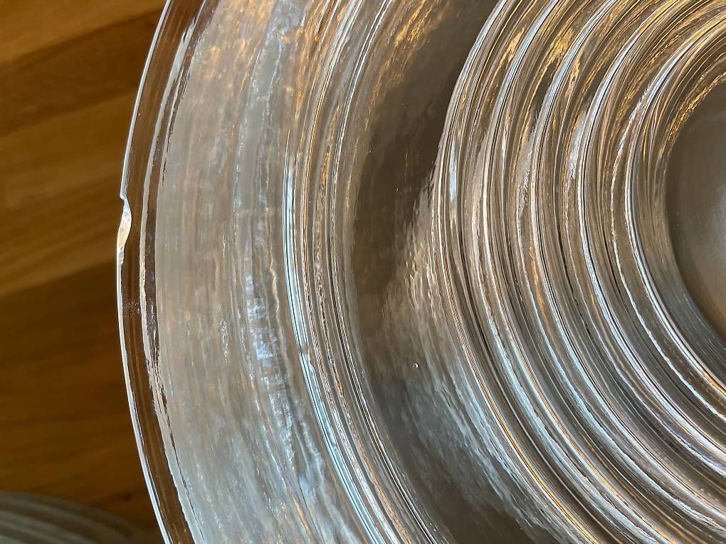 Piatti: Glasteller aus Glasi Hergiswil – Usato da Häfelfingen venduto da JeremiasR 3