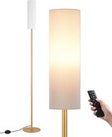 Stehlampe Wohnzimmer 165cm Standleuchte LED Dimmbar Gold