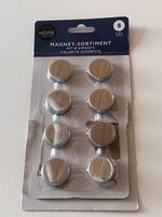 8 Magnete ca. 25 mm, 2 Sets - Preis pro Set. NUR geöffnet!
