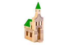 Varis Toys Baukasten Architekt - 63 Einzelteile aus FSC-Holz