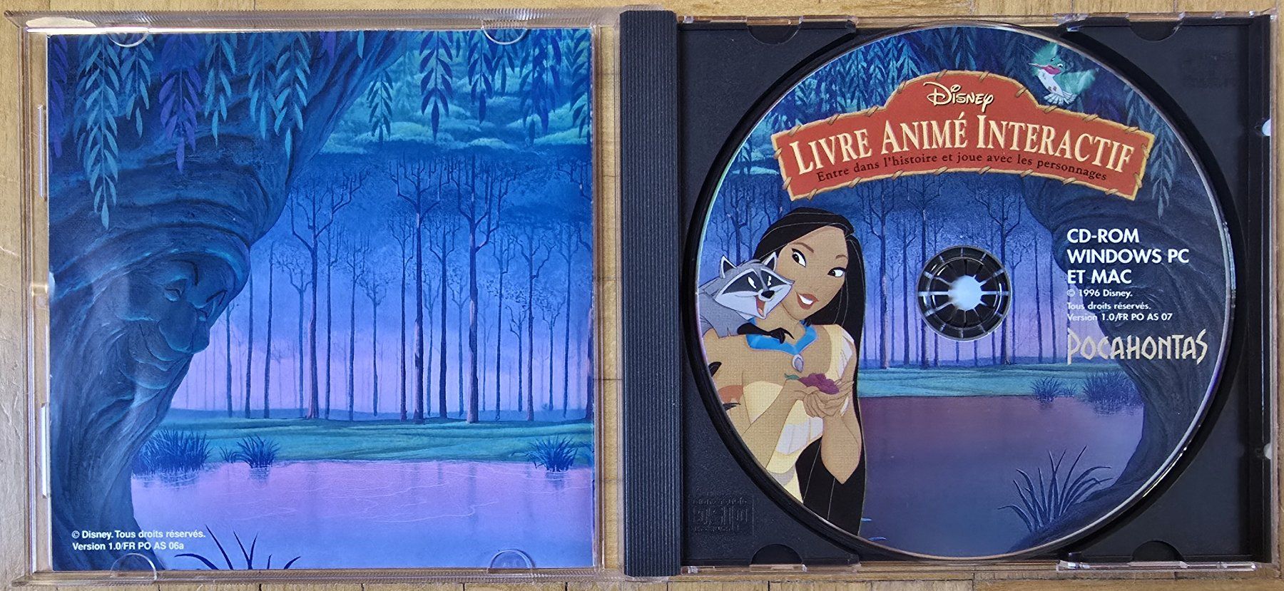 Microsoft Spiele: PC Big Box : Pocahontas - LIVRE ANIMÉ INTERACTIF – Gebraucht aus Froideville von xXSebastienXx 5