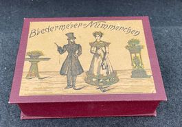 Altes Spiel mit OVP Kartonschachtel "Bidermeyer Nümmerchen"